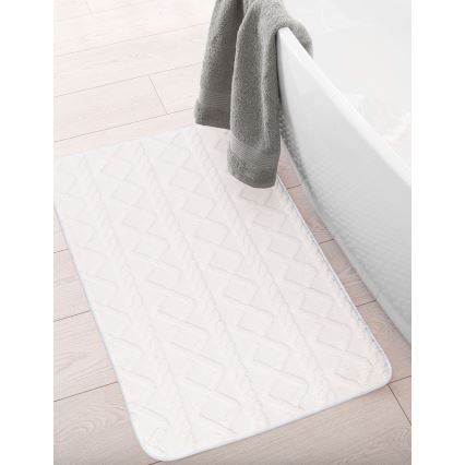Tappetino da bagno NEW STYLE 3D 60x90 cm crema