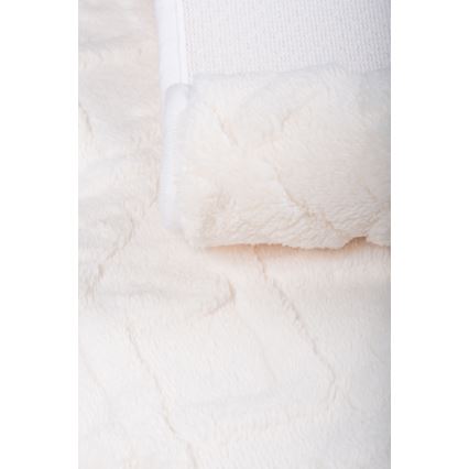 Tappetino da bagno NEW STYLE 3D 60x90 cm crema