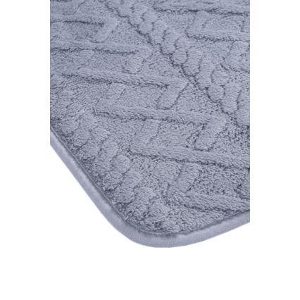 Tappetino da bagno NEW STYLE 3D 60x90 cm grigio chiaro