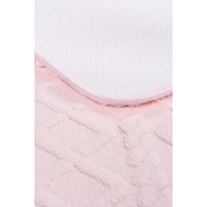 Tappetino da bagno NEW STYLE 3D 60x90 cm rosa