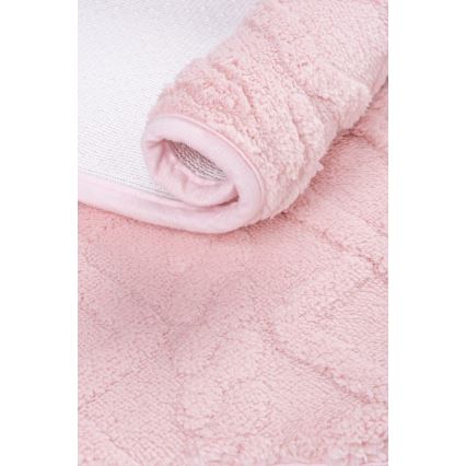 Tappetino da bagno NEW STYLE 3D 60x90 cm rosa