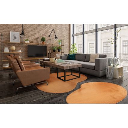 Tappeto antiscivolo LOREN 120x170 cm arancione