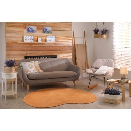 Tappeto antiscivolo LOREN 160x230 cm arancione