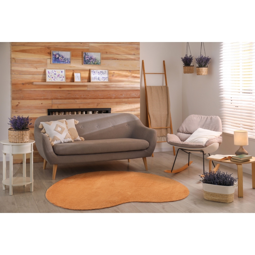 Tappeto antiscivolo LOREN 160x230 cm arancione