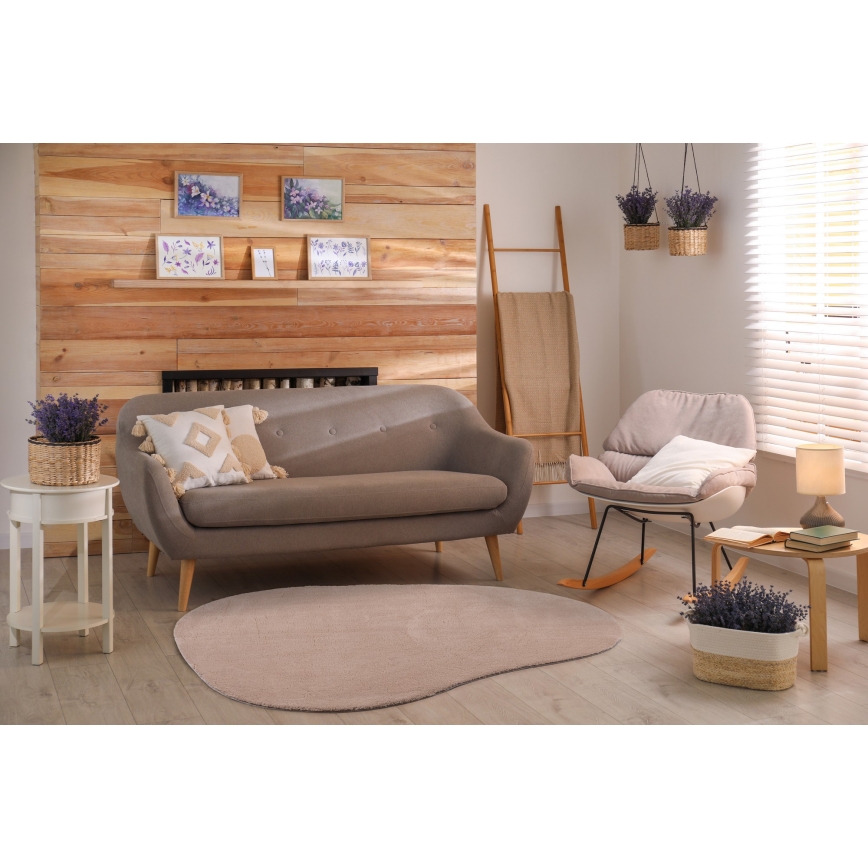 Tappeto antiscivolo LOREN 160x230 cm beige