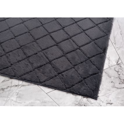 Tappeto antiscivolo MODENA NEW 120x160 cm antracite