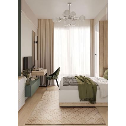 Tappeto antiscivolo MODENA NEW 120x160 cm beige