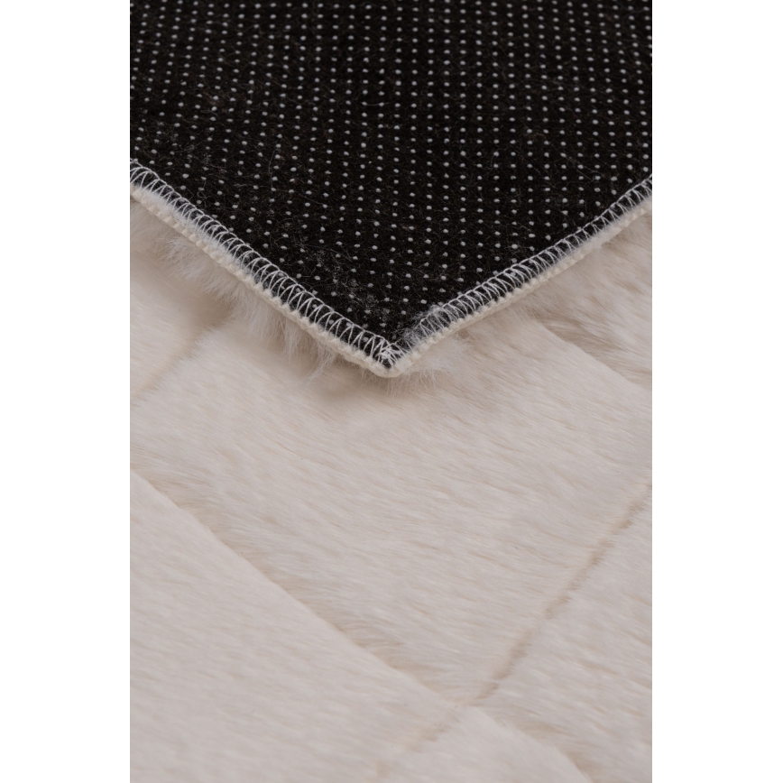 Tappeto antiscivolo MODENA NEW 120x160 cm, colore crema