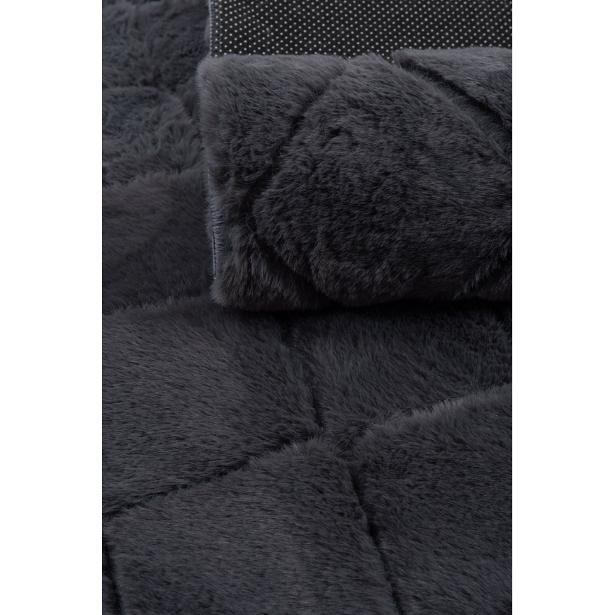 Tappeto antiscivolo MODENA NEW 60x100 cm antracite