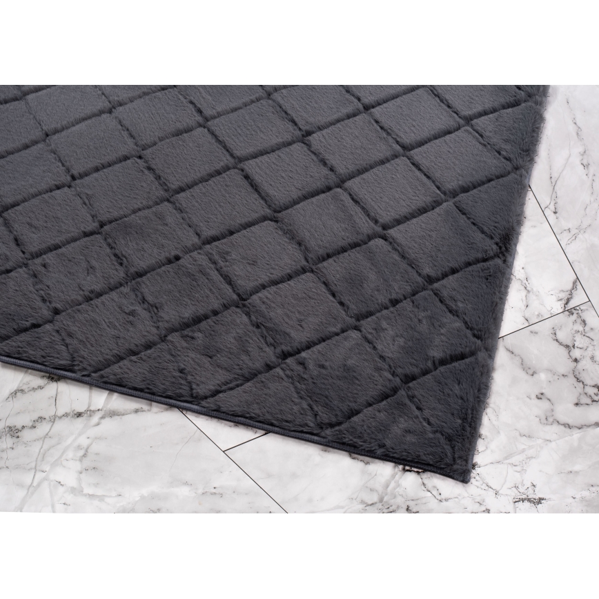 Tappeto antiscivolo MODENA NEW 60x100 cm antracite