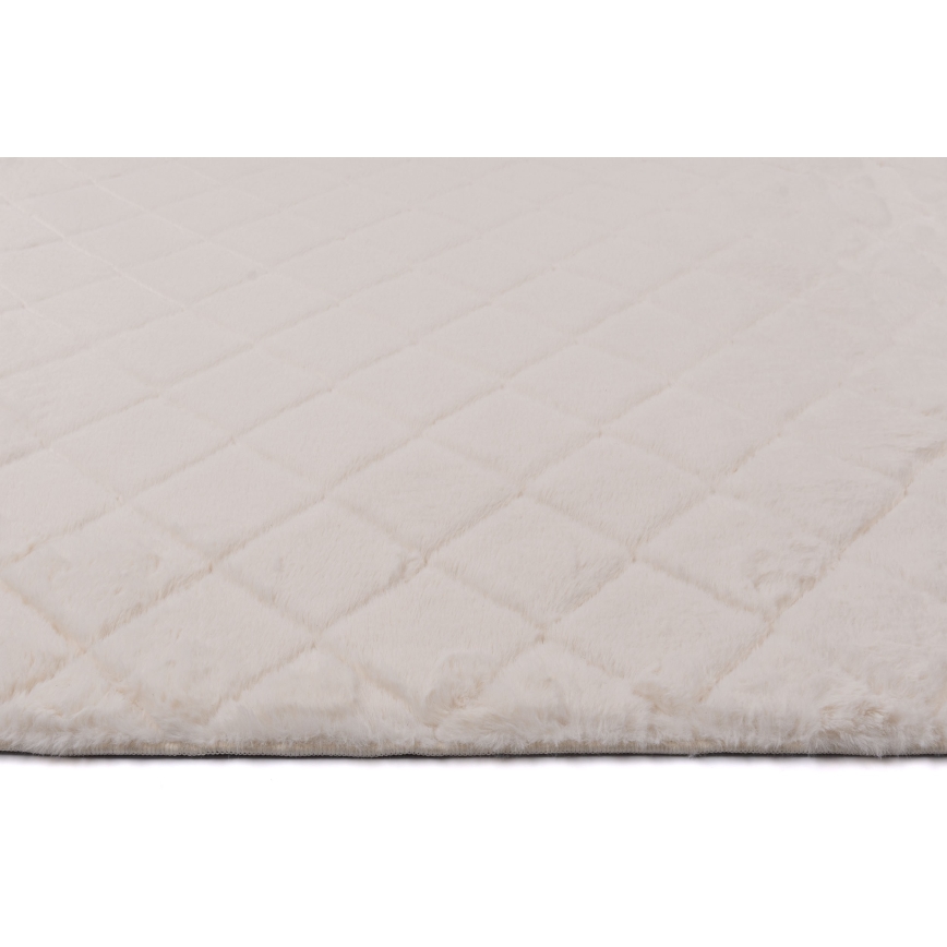 Tappeto antiscivolo MODENA NEW 80x140 cm colore crema