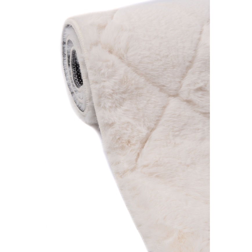 Tappeto antiscivolo MODENA NEW 80x140 cm colore crema