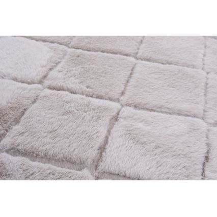 Tappeto antiscivolo MODENA NEW 80x140 cm grigio chiaro