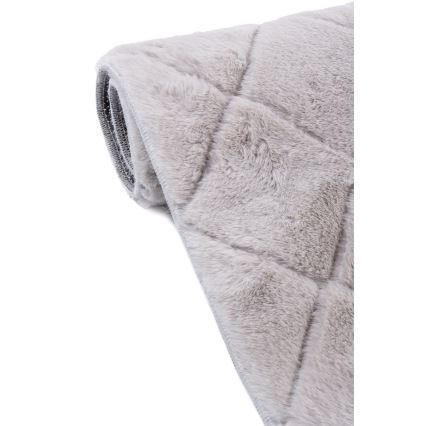 Tappeto antiscivolo MODENA NEW 80x140 cm grigio chiaro