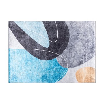 Tappeto antiscivolo PRINT SHINE 160x230 cm multicolore