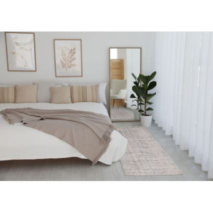 Tappeto BILBAO SHAGGY 80x150 cm beige