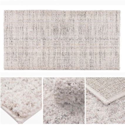 Tappeto BILBAO SHAGGY 80x150 cm beige