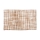 Tappeto da bagno BELWEDER 60x100 cm beige/bianco