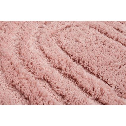 Tappeto da bagno CARMEN 50x80 cm rosa