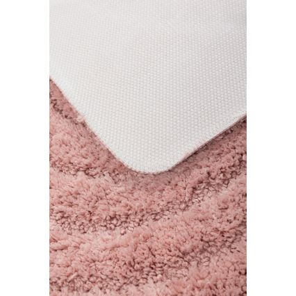 Tappeto da bagno CARMEN 50x80 cm rosa