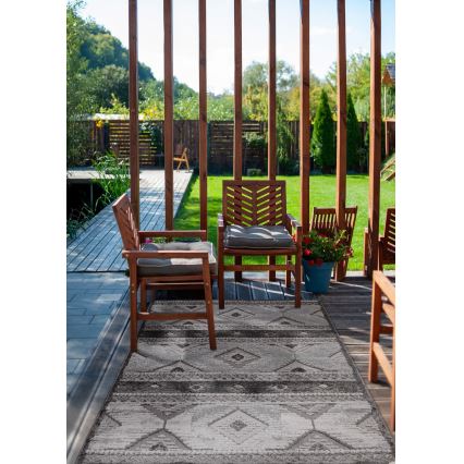 Tappeto da esterno CHIARA 120x170 cm, grigio