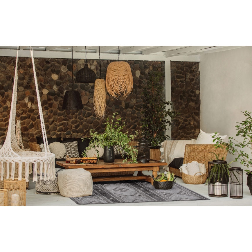 Tappeto da esterno CHIARA 160x230 cm grigio