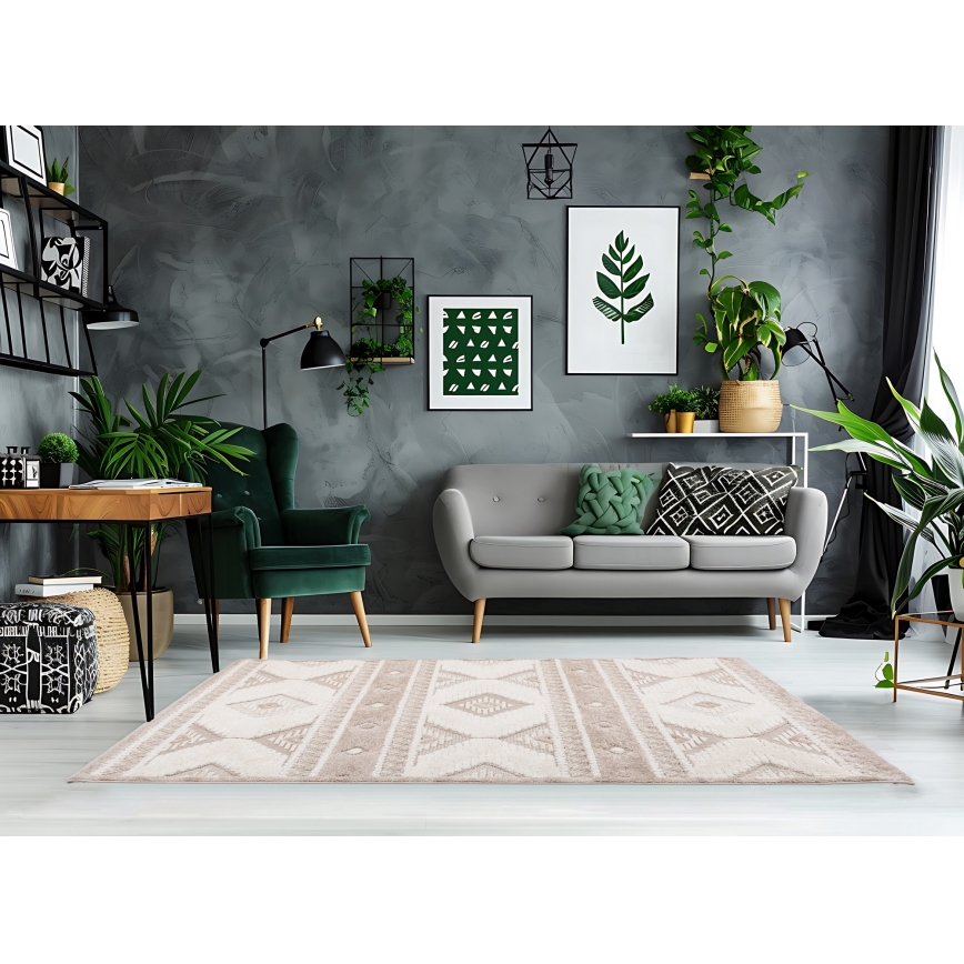 Tappeto da esterno CHIARA 80x150 cm beige