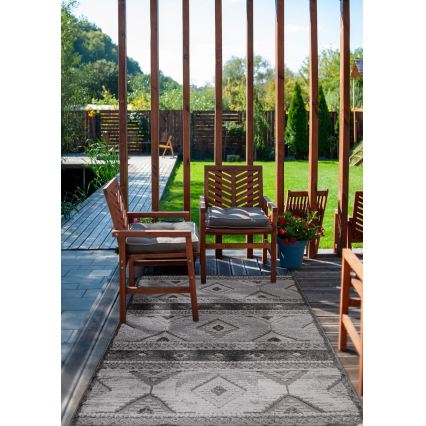 Tappeto da esterno CHIARA 80x150 cm grigio