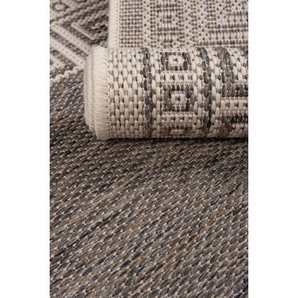 Tappeto da esterno EXPRESS NEW OUTDOOR 120x160 cm grigio/beige