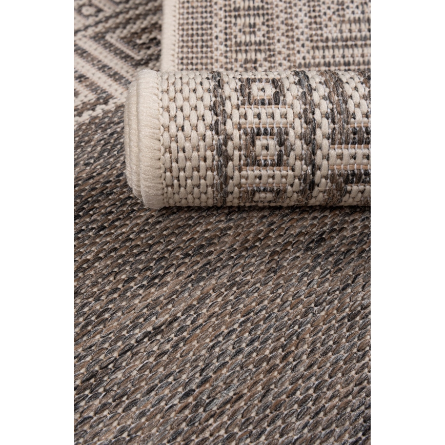 Tappeto da esterno EXPRESS NEW OUTDOOR 120x160 cm grigio/beige