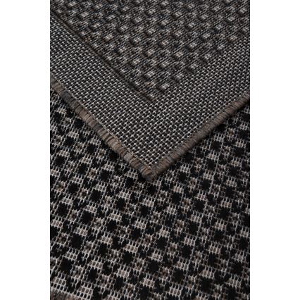 Tappeto da esterno EXPRESS NEW OUTDOOR 160x220 cm antracite/marrone