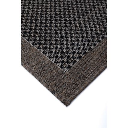 Tappeto da esterno EXPRESS NEW OUTDOOR 80x150 cm antracite/marrone