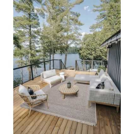 Tappeto da esterno ORIA 160x220 cm beige