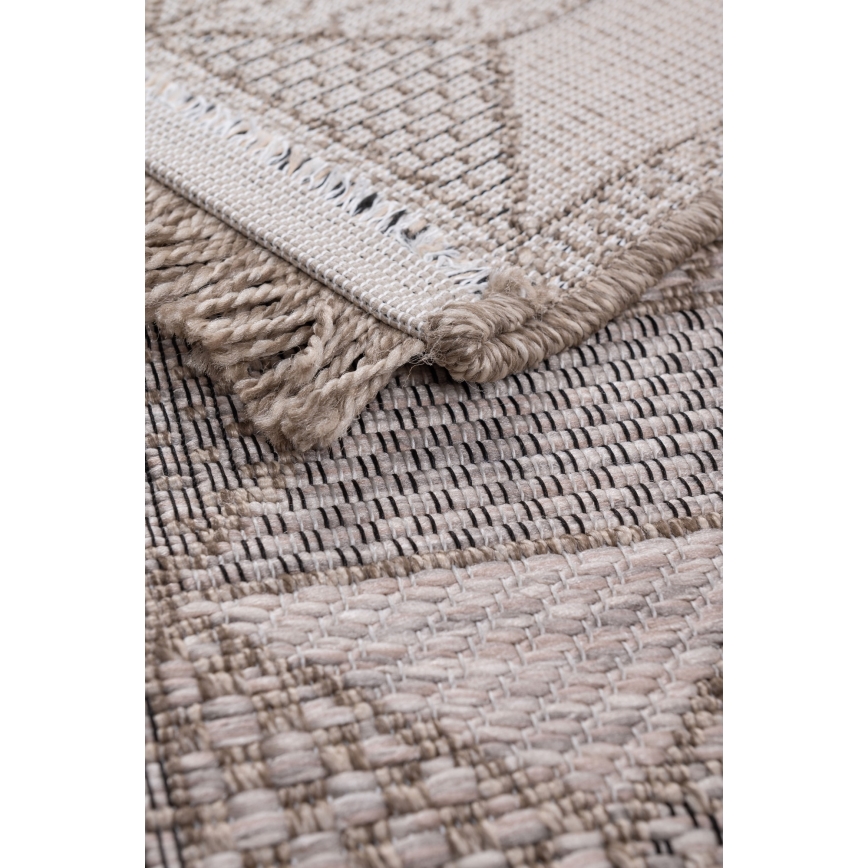Tappeto da esterno ORIA 160x220 cm grigio/beige