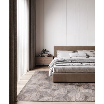 Tappeto da esterno ORIA 70x140 cm grigio/beige