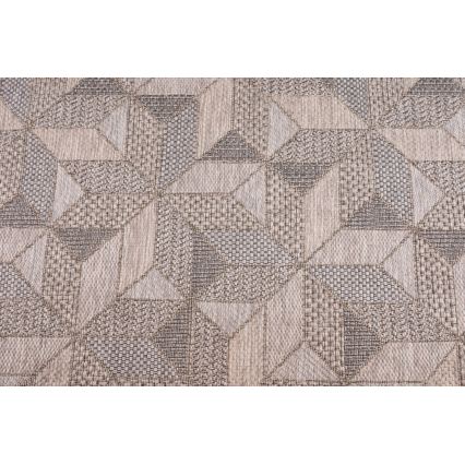 Tappeto da esterno ORIA 70x140 cm grigio/beige