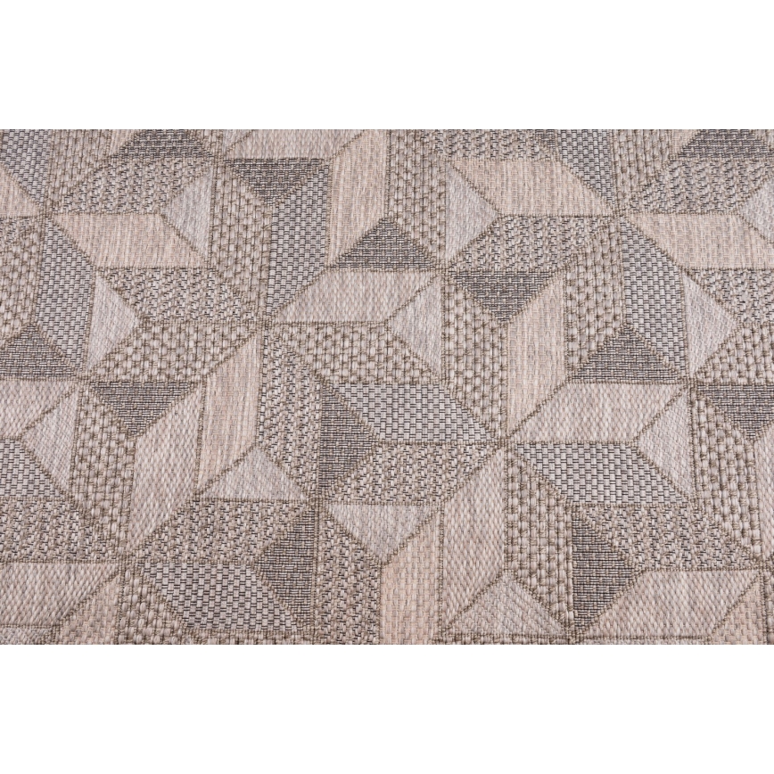 Tappeto da esterno ORIA 70x140 cm grigio/beige