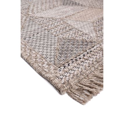 Tappeto da esterno ORIA 70x140 cm grigio/beige