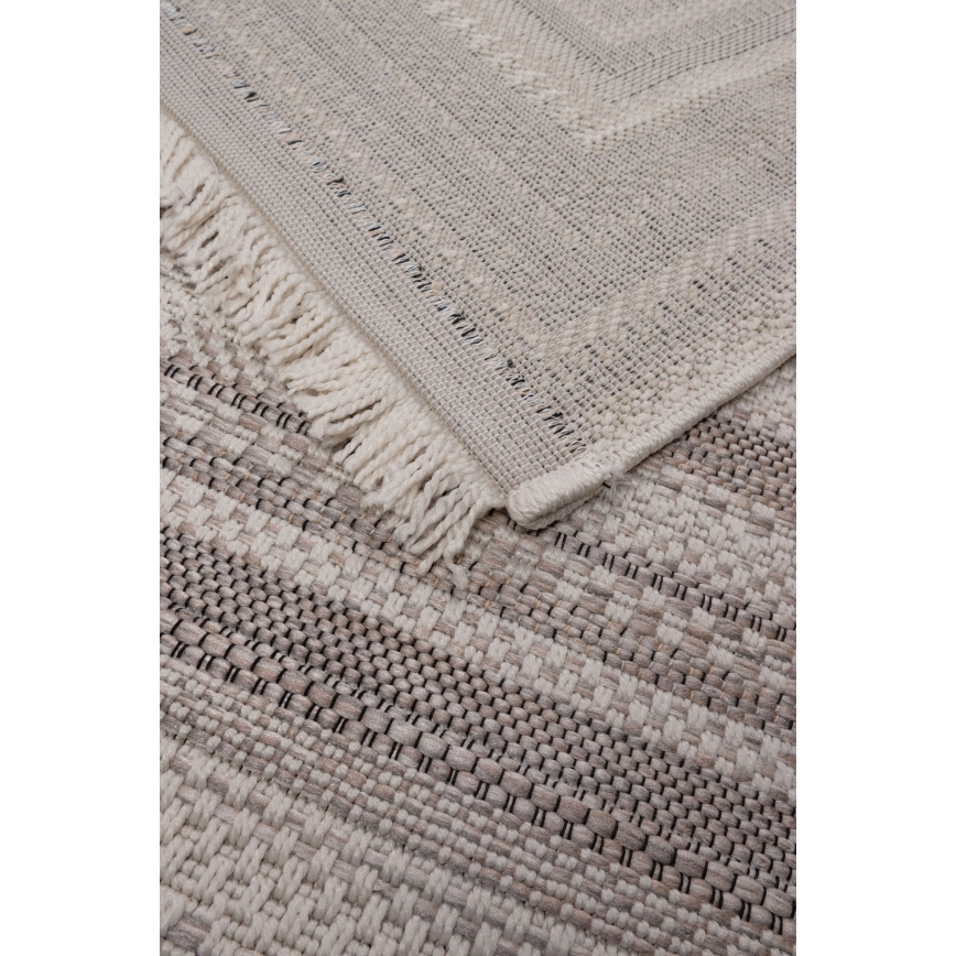 Tappeto da esterno ORIA 70x140 cm grigio