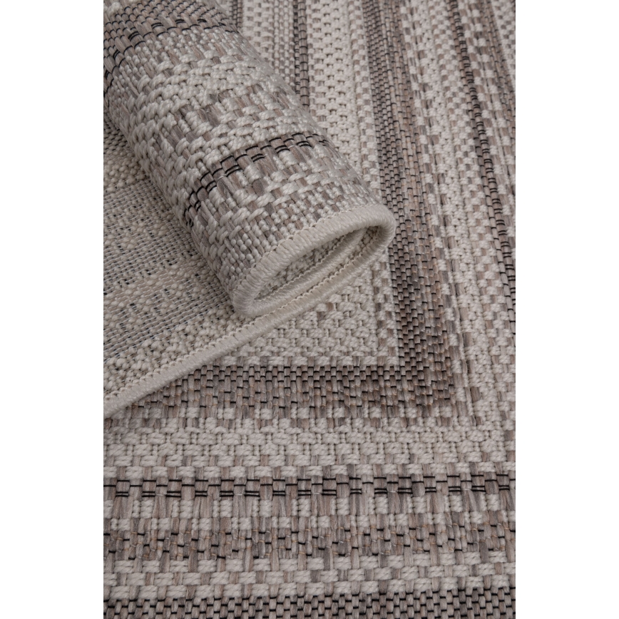 Tappeto da esterno ORIA 70x140 cm grigio