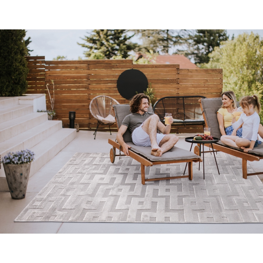 Tappeto DORA 160x220 cm grigio