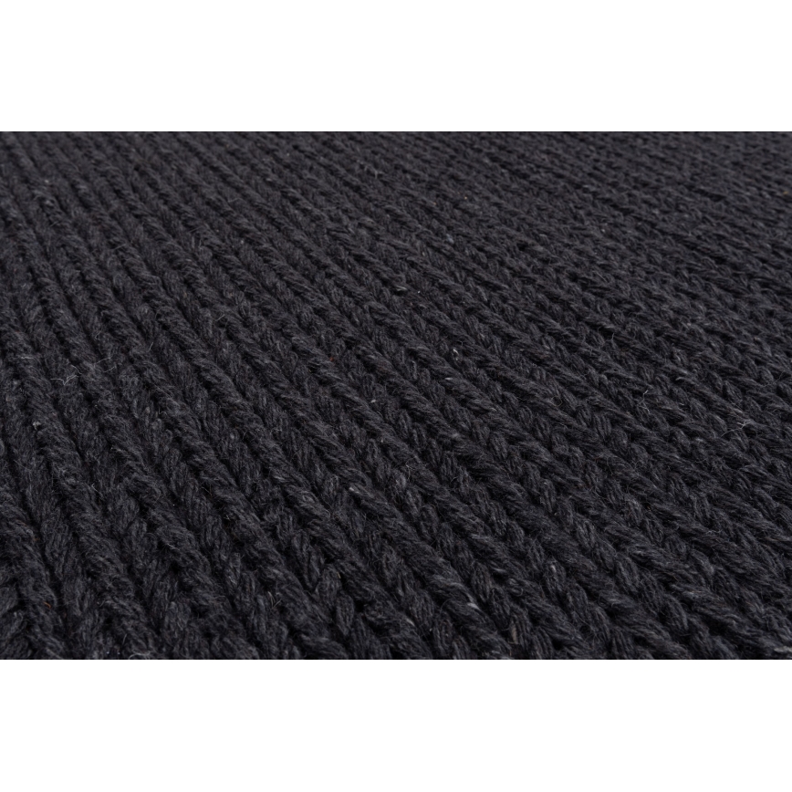 Tappeto FIR WOOL 120x170 cm 2600 g/m2 antracite/naturale