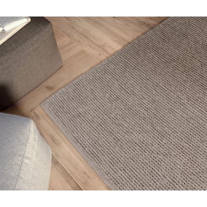 Tappeto FIR WOOL 120x170 cm 2600 g/m2 beige/naturale