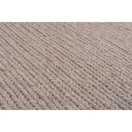 Tappeto FIR WOOL 120x170 cm 2600 g/m2 beige/naturale