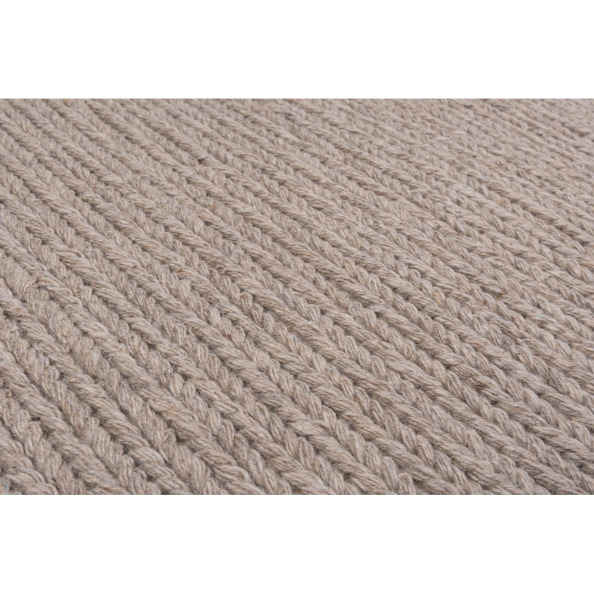 Tappeto FIR WOOL 120x170 cm 2600 g/m2 beige/naturale