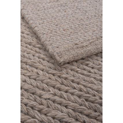 Tappeto FIR WOOL 120x170 cm 2600 g/m2 beige/naturale