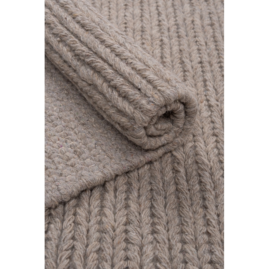 Tappeto FIR WOOL 120x170 cm 2600 g/m2 beige/naturale