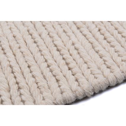 Tappeto FIR WOOL 120x170 cm 2600 g/m2 crema/naturale