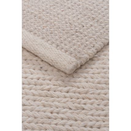 Tappeto FIR WOOL 120x170 cm 2600 g/m2 crema/naturale