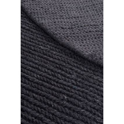 Tappeto FIR WOOL 160 cm 2600 g/m2 antracite/naturale
